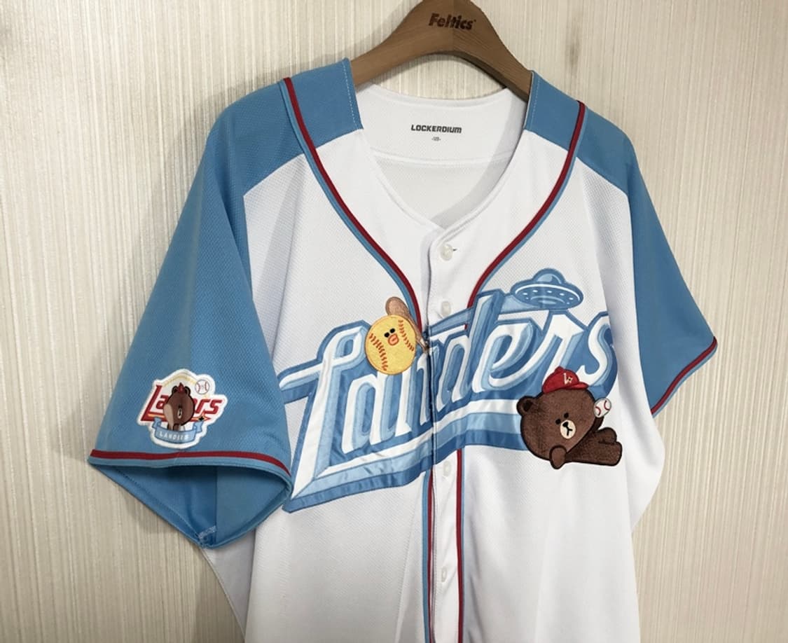KBO 라커디움 SSG랜더스X라인프렌즈 유니폼 120 #2 박성한 상품이미지5
