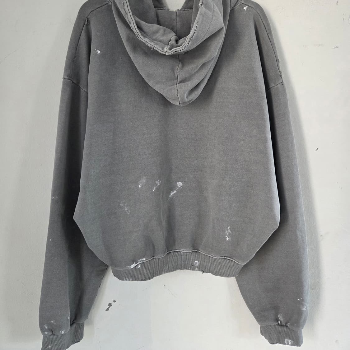 빈티지 워싱 후드 집업 상품이미지10
