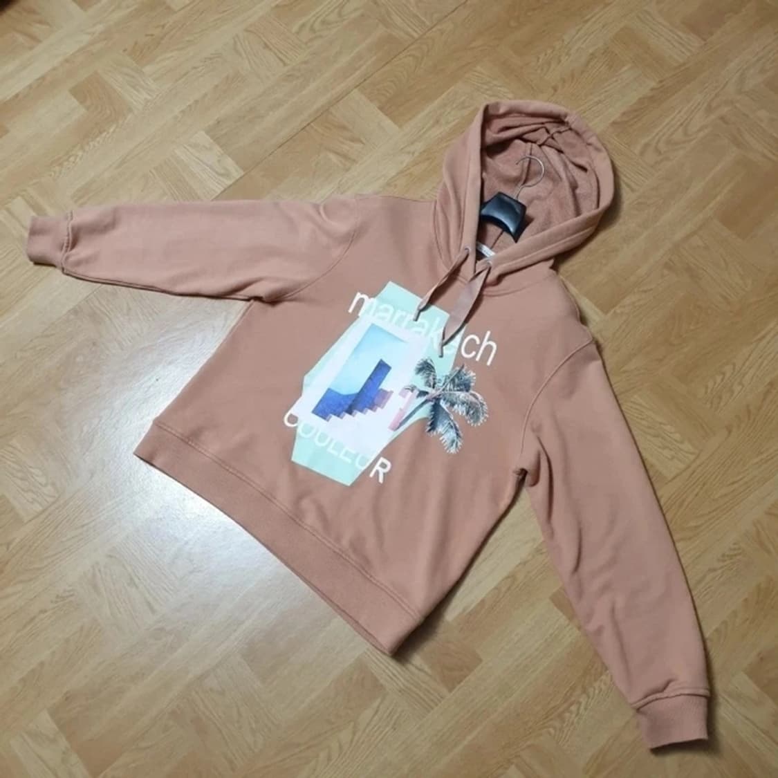 잇미샤 그래픽프린트 후드 스웻셔츠 맨투맨 후드티 상품이미지3