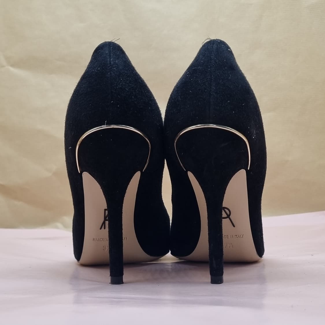 폴앤드류 스웨이드 펌프스 힐 245 굽11 상품이미지4