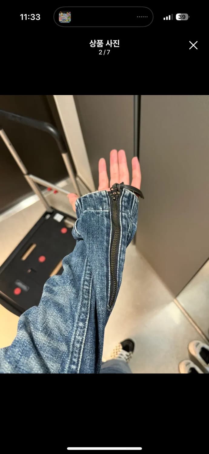 리바이스 빈티지 데님 자켓 상품이미지2