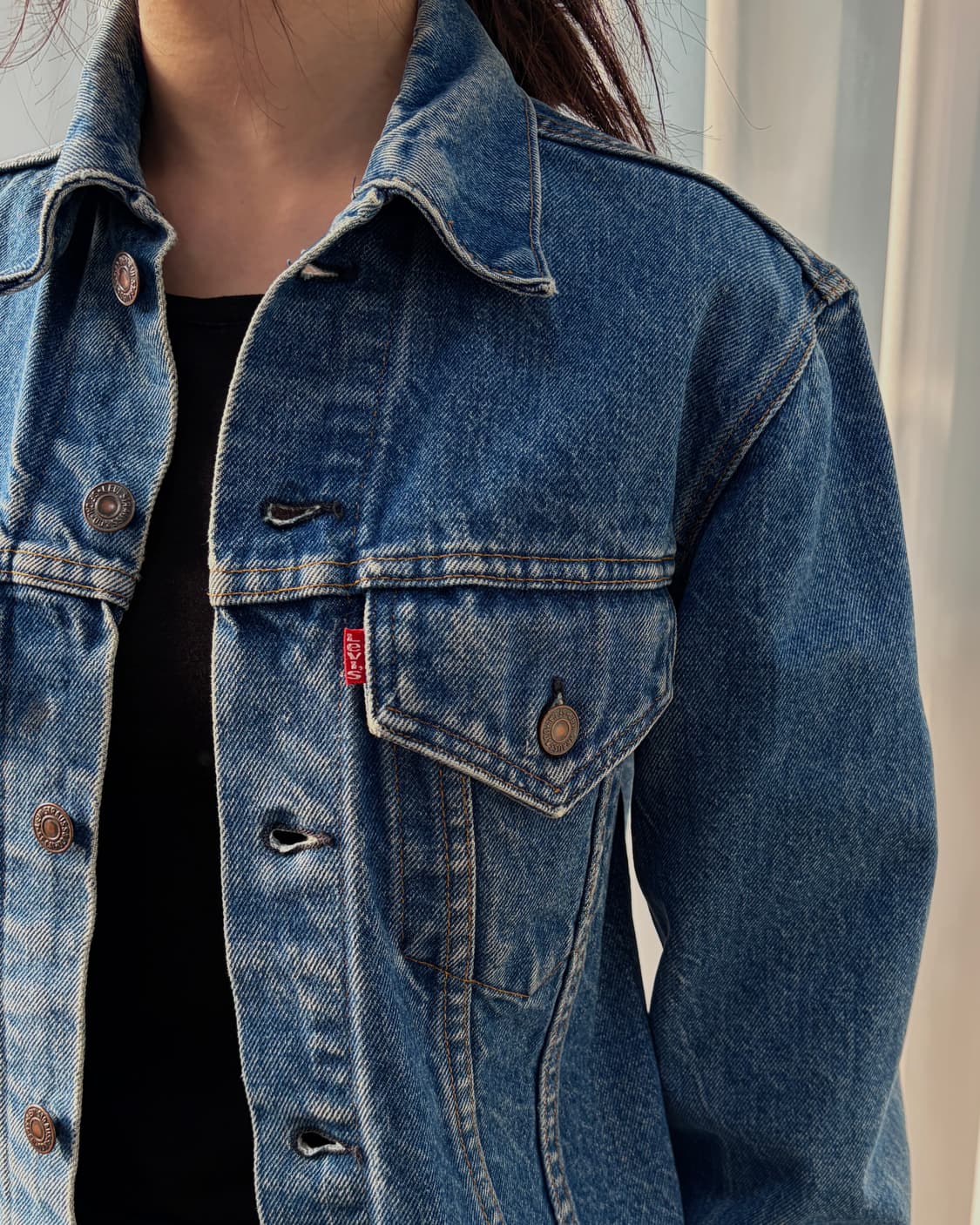 [S]리바이스 USA 오리지널 80s 3세대 데님 자켓 상품이미지3