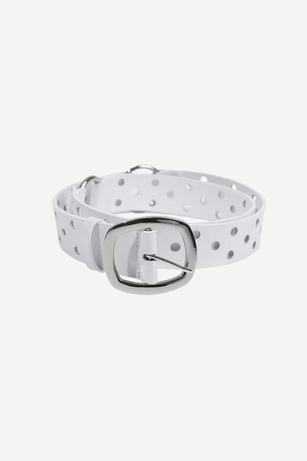 세릭 TWO RING HOLE BELT / WHITE 상품이미지1