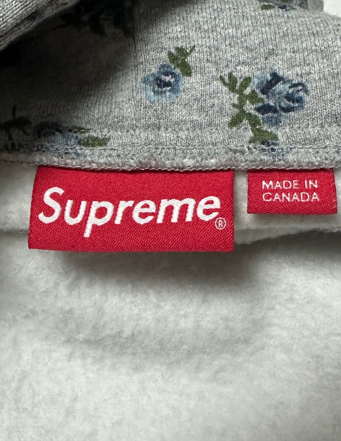 슈프림 플라워패턴 후드집업 M 상품이미지3