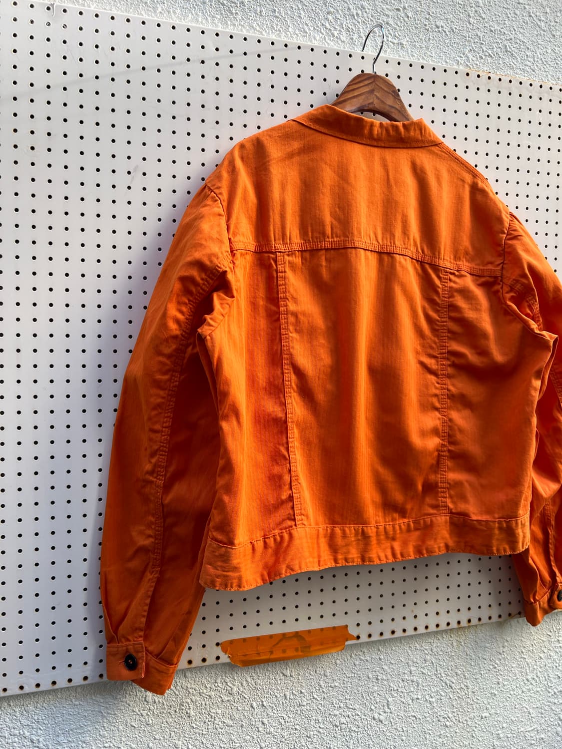 (DEADSTOCK) FRENCH ORANGE 헤링본트윌 프렌치워크자켓 상품이미지8