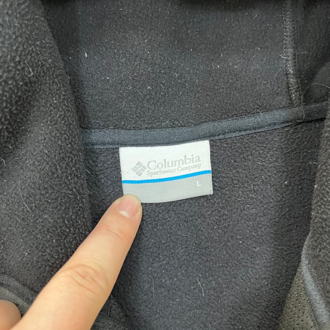 L 컬럼비아 후드 플리스 집업 0303M 상품이미지2