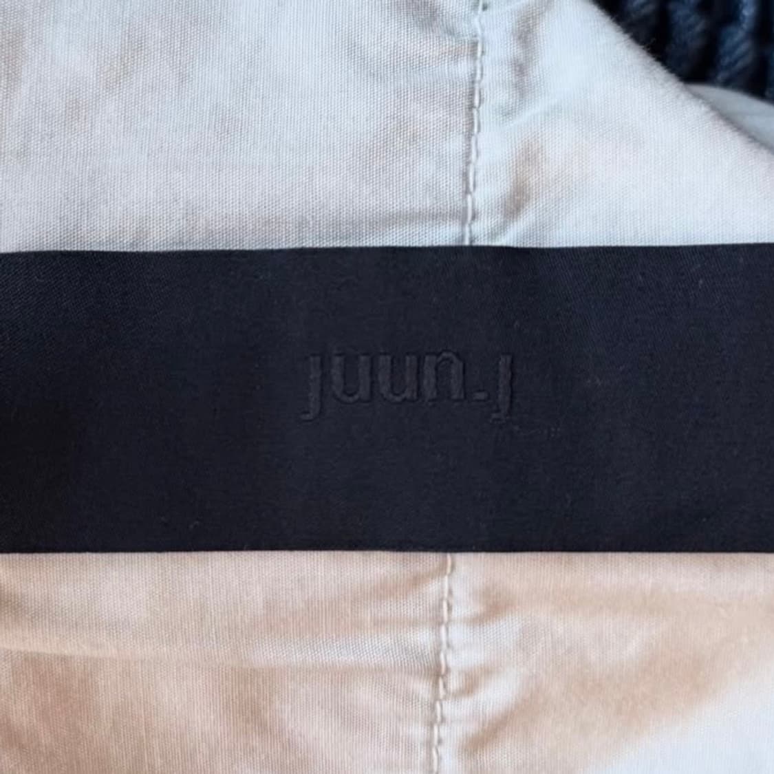 준지 콘 데님 트랙 조거 팬츠 상품이미지8