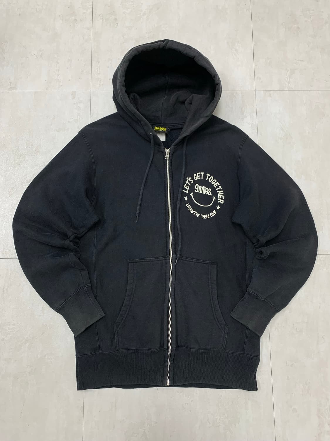 Bawr kronics&you 블랙 후드집업 #137 상품이미지2