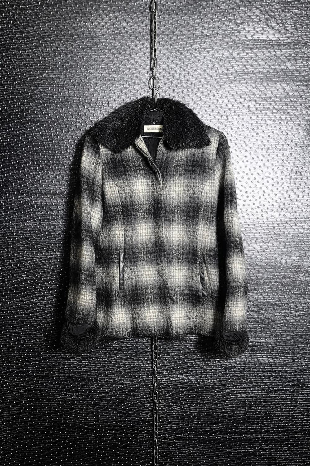 Katharine ross 체크퍼자켓 상품이미지1