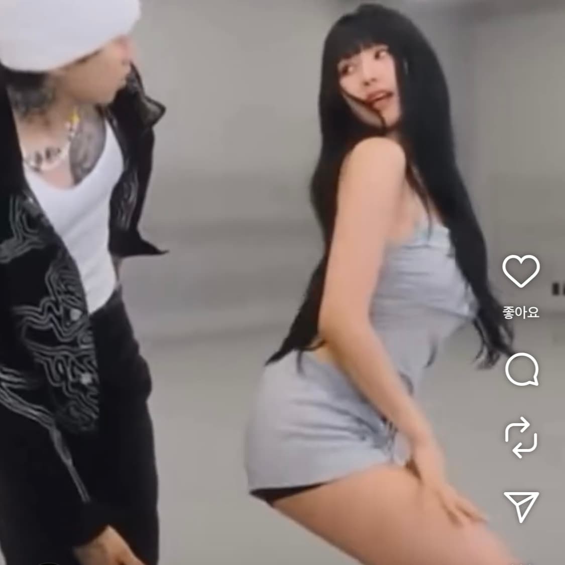 코튼캔디스토어 나띠 착용 트레이닝 숏팬츠 라이트 그레이 S 상품이미지2