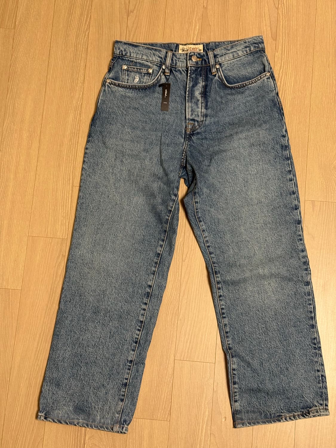 스투시 클래식 진 데님 워시드 블루 30 상품이미지2