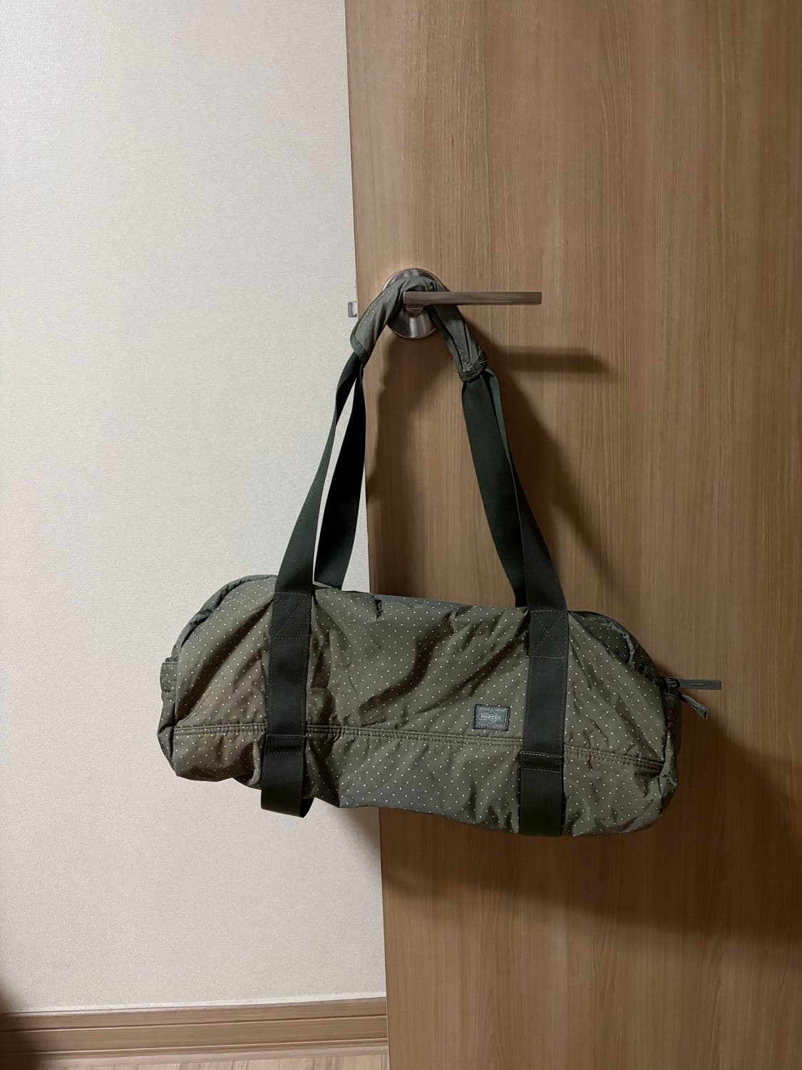 PORTER 포터 도트 드럼백 KHAKI 상품이미지8