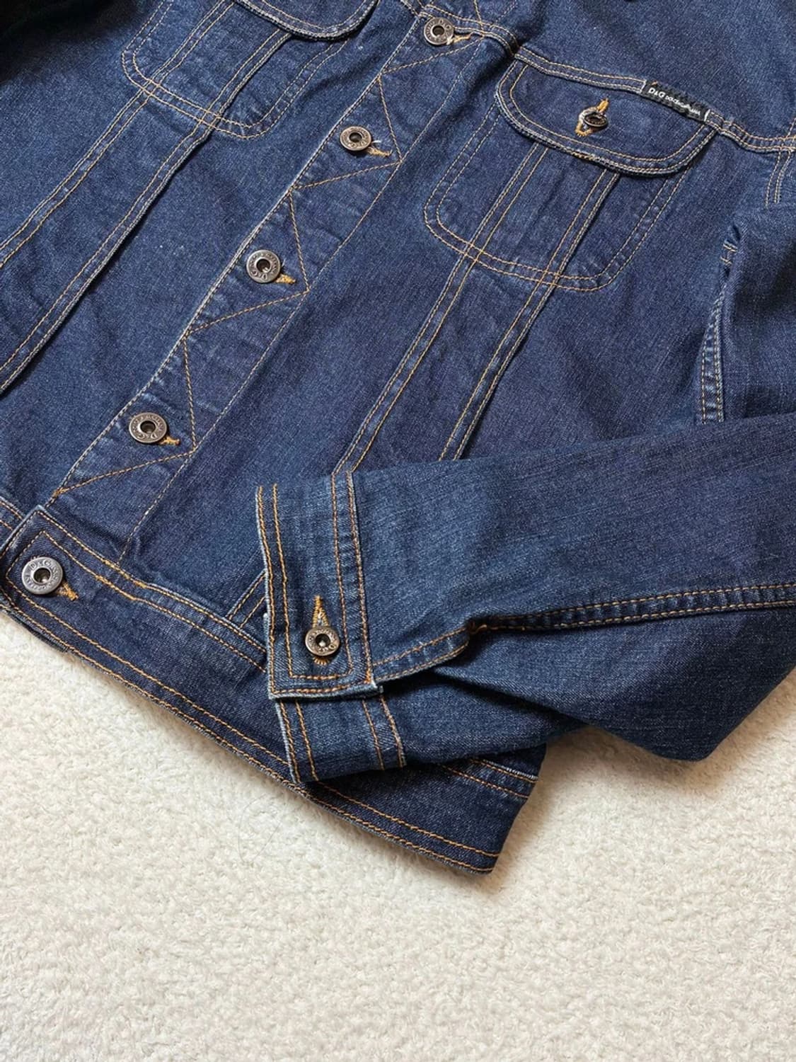 돌체앤가바나 00's 2세대 데님 트러커 자켓 PN6367    상품이미지5