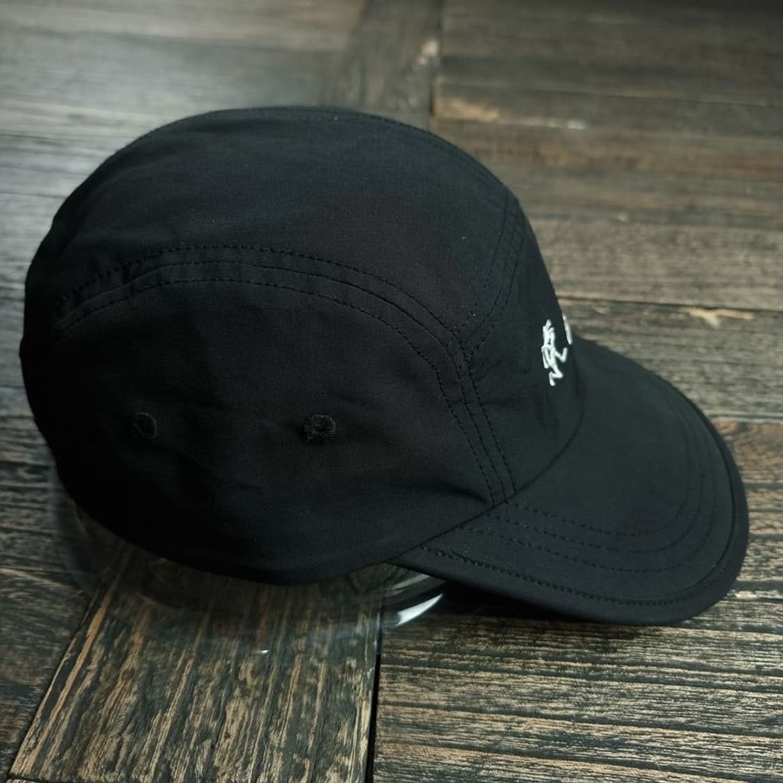 [그라미치] 로고 자수 캠프캡 블랙 M19777 상품이미지4