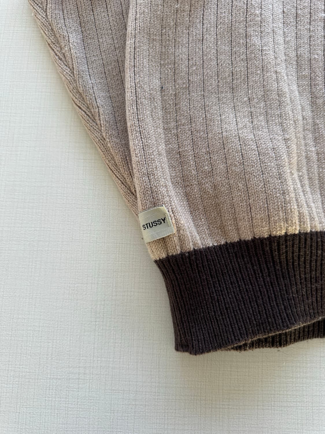 9/00s 스투시 니트 집업 상품이미지9