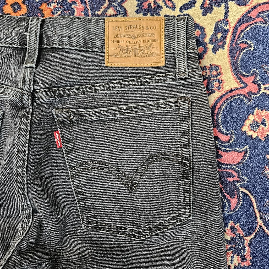 리바이스(Levis) 웨지 스트레이트 프리미엄 데님 팬츠 상품이미지7