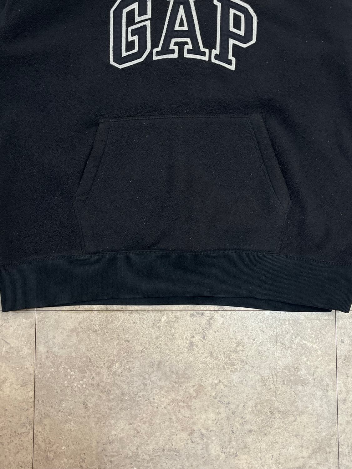 갭 플리스 후드티 블랙 L #csz2243 상품이미지6