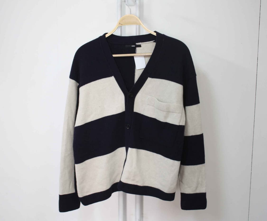 N-10530/시스템 정품 남성용 캐시미어혼방 가디건 95 상품이미지1