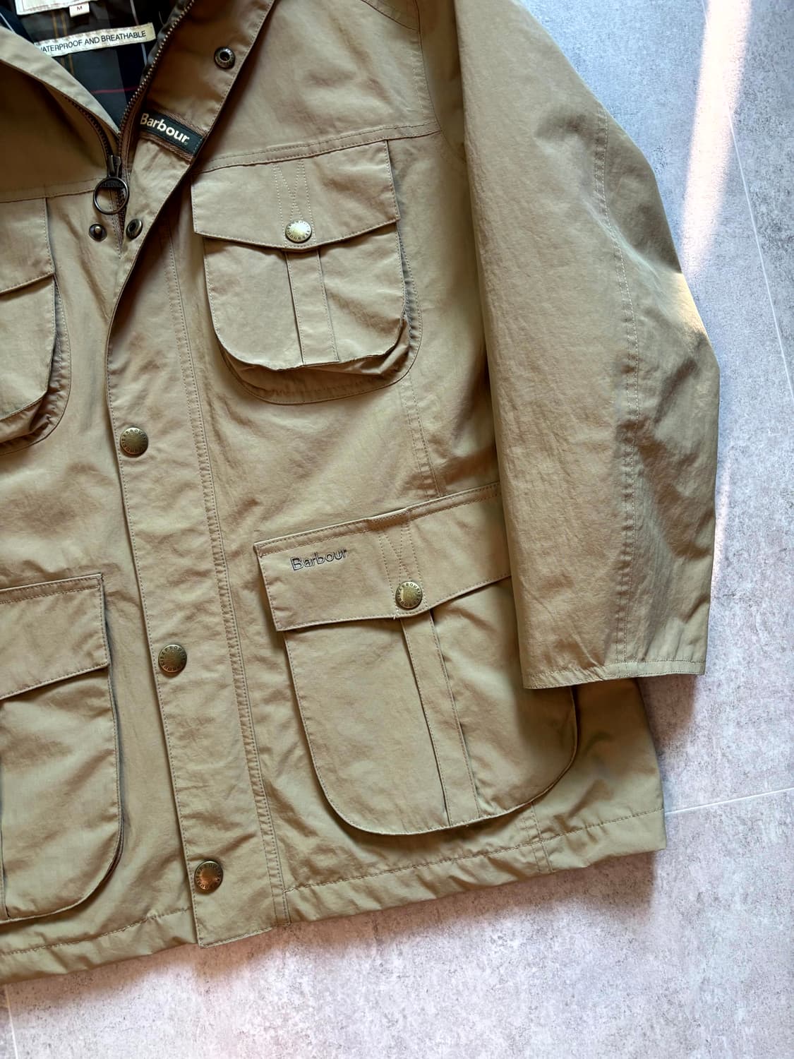 바버 Petrel 필드 자켓 M 상품이미지4