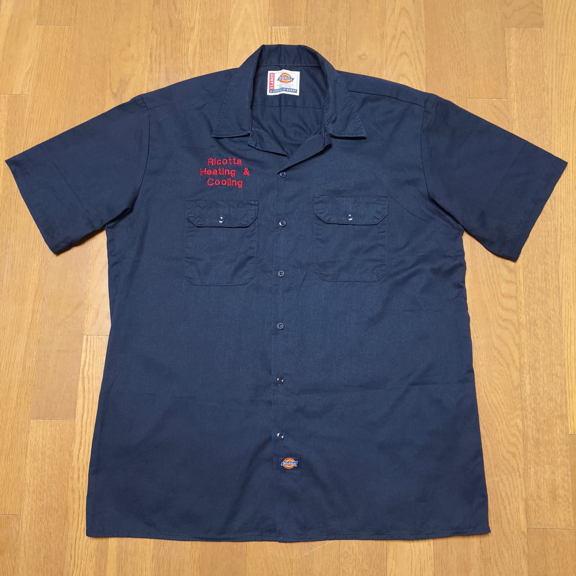 [XL] 디키즈(Dickies) 다크 네이비 워크셔츠 상품이미지1