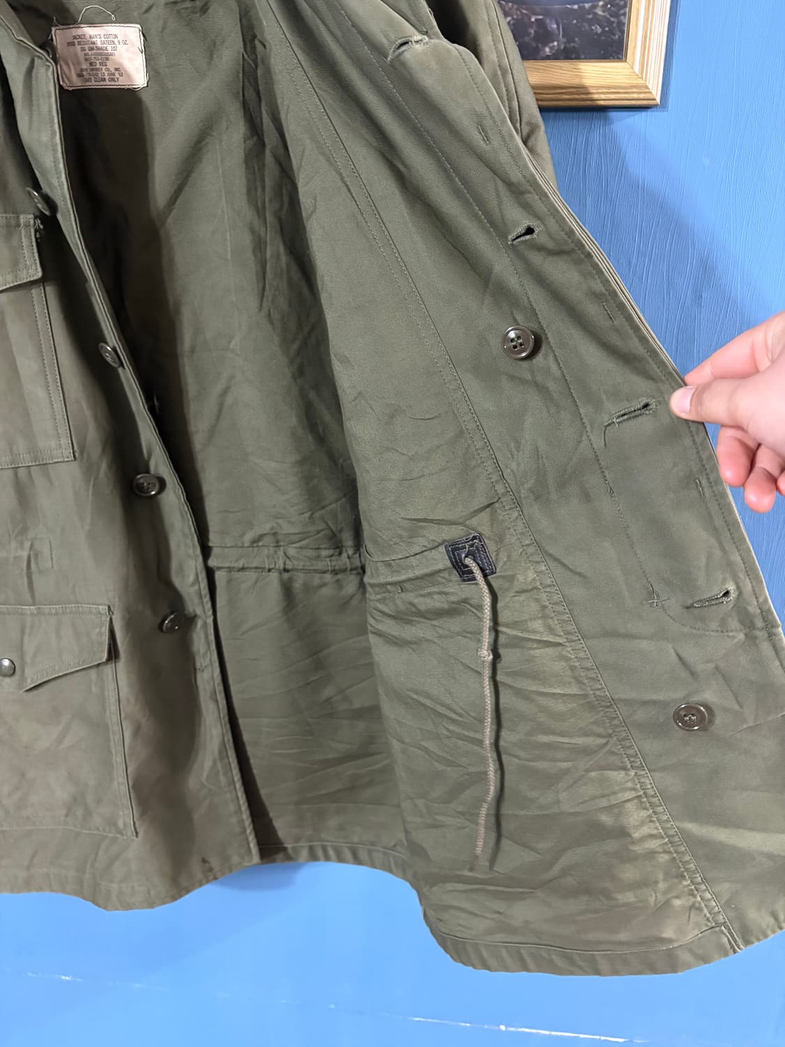 60‘s USAF OG-107 Field Jacket.  상품이미지4