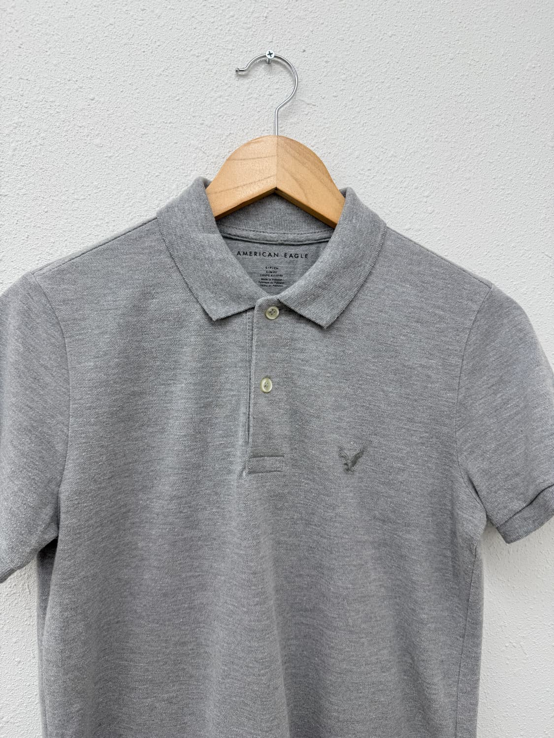 아메리칸이글 스몰로고 반팔 카라티 상품이미지2