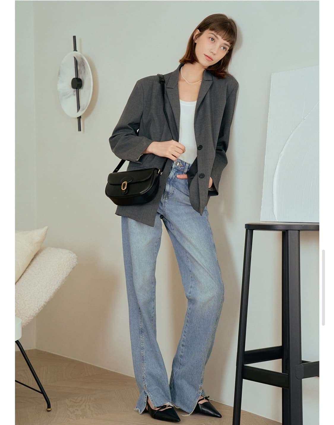 제이에스티나 가죽 가방 크로스백 상품이미지3