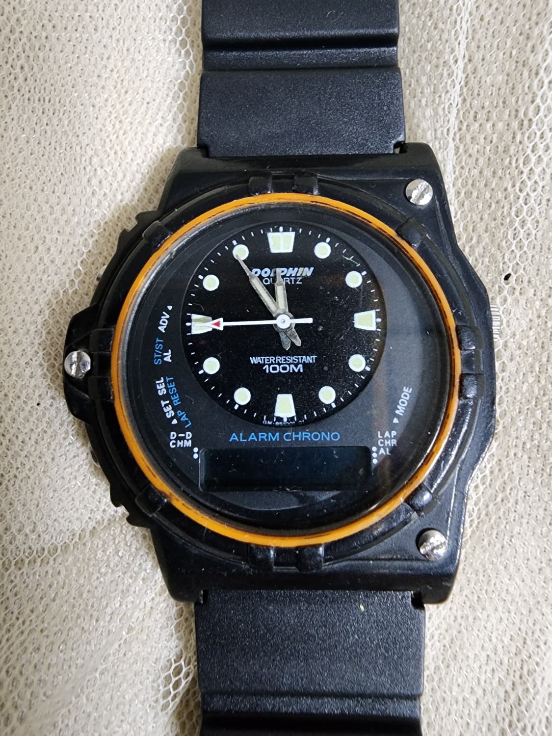 빈티지 한독 돌핀 아나디지 시계 상품이미지6