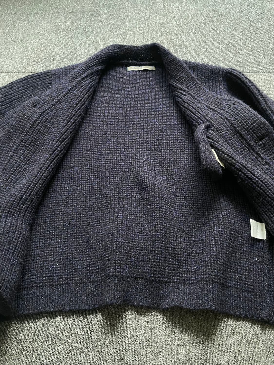 올드조 브리티쉬 트위드 웜 가디건 네이비 (피그벨더블알엘안데르센드레익스 상품이미지5