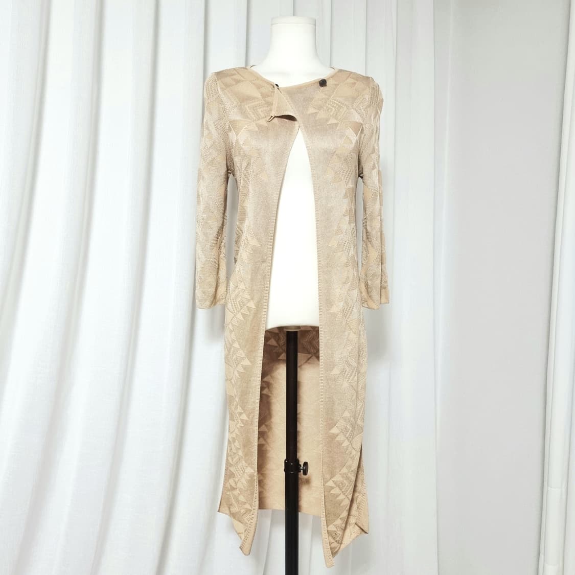 살바토레 페라가모 가디건 슬리브리스 탑 셋업 투피스 (4455) 상태최상 상품이미지7