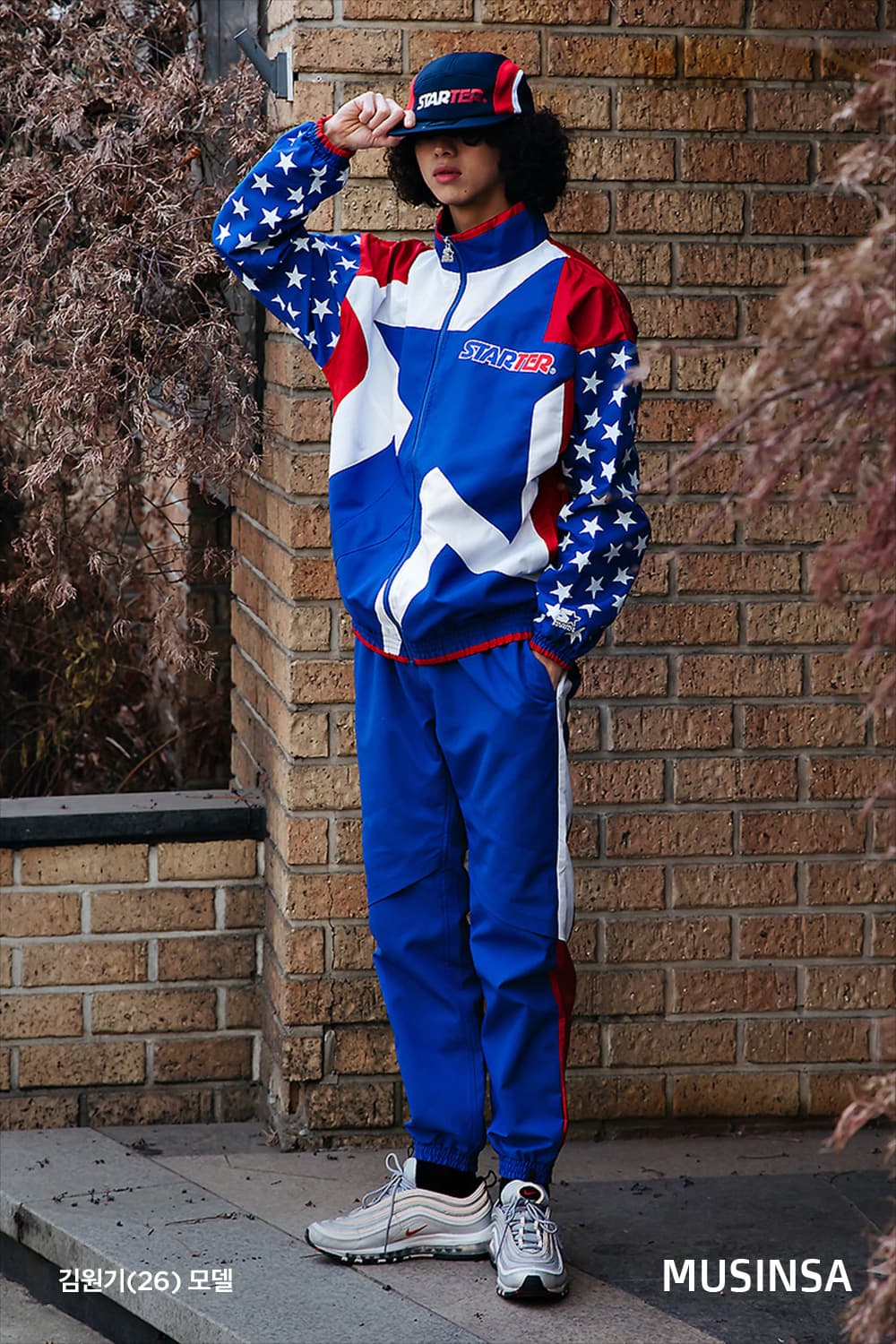 M/100) 스타터 레트로 스포츠 트레이닝 셋업 팝니다 상품이미지1