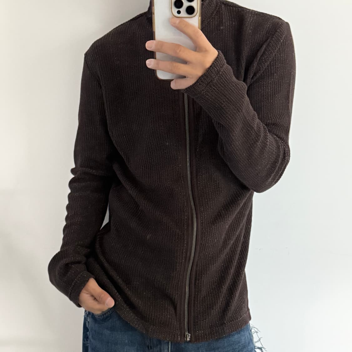 FINAL BASIC 브라운 가디건 상품이미지3