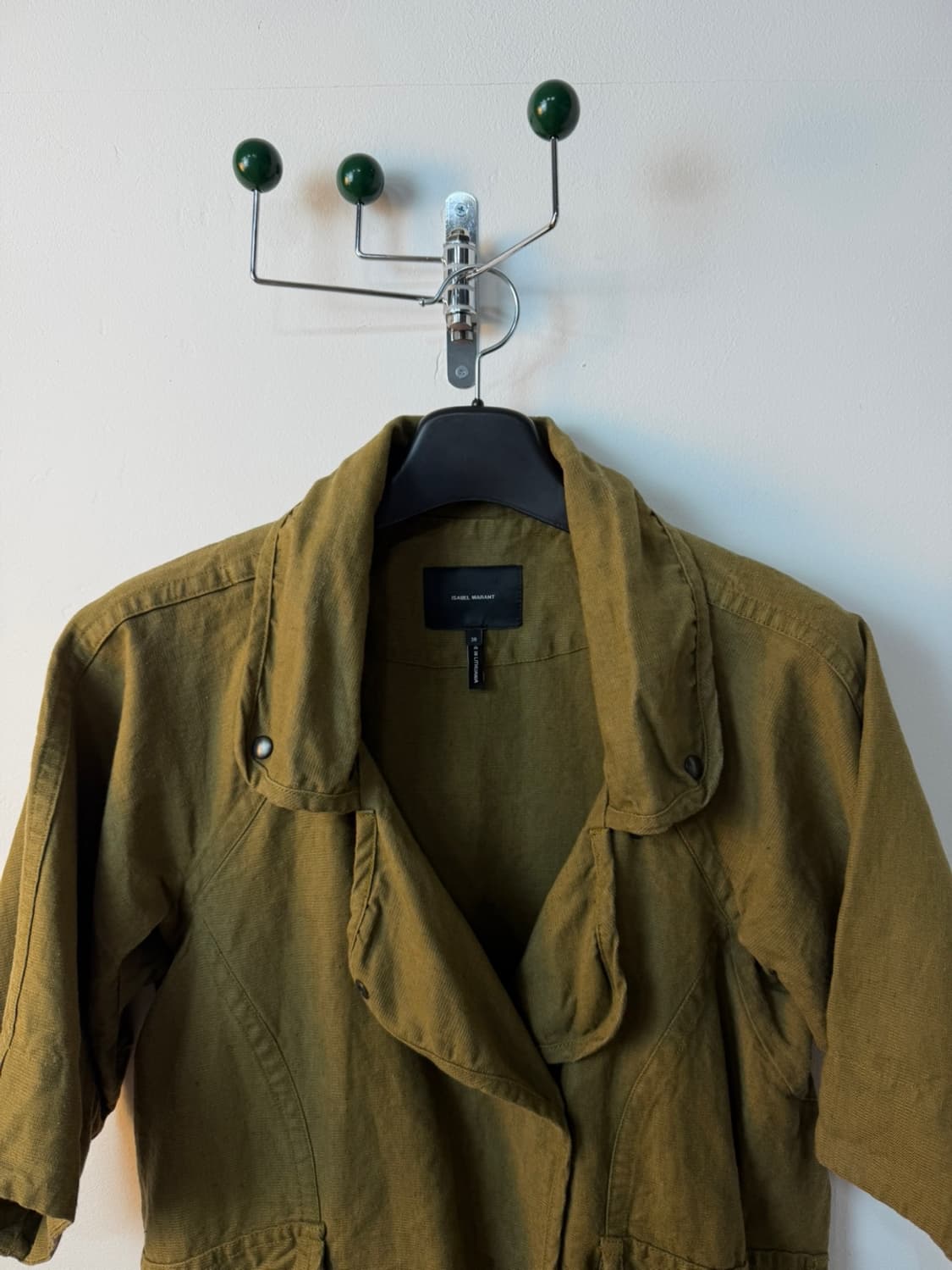 이자벨마랑 린넨 코튼 더블 자켓  상품이미지2