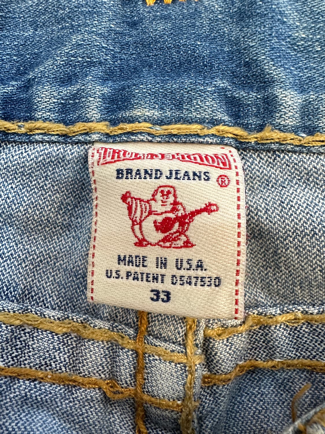 33)트루릴리전 USA 중청 세미 부츠컷 상품이미지5