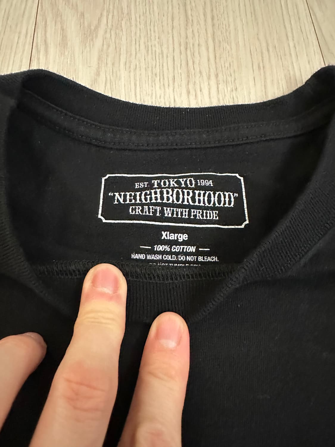 네이버후드 롱슬리브 xl 상품이미지2