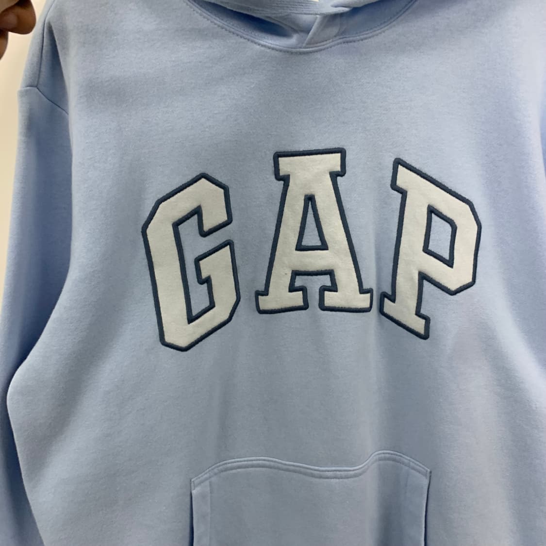 Gap 갭 스카이블루 후드티 상품이미지4