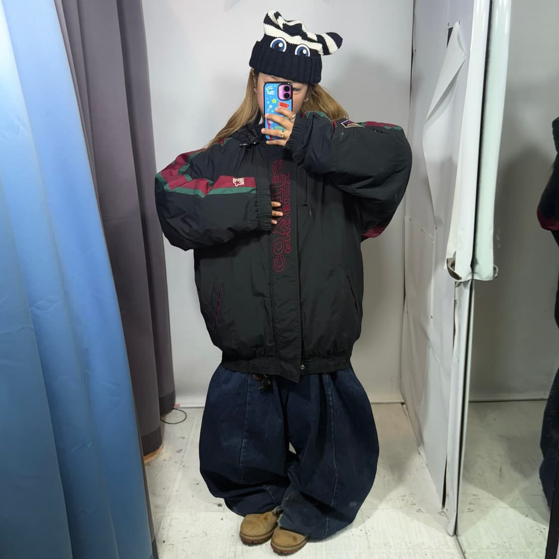 스타터 90s 올드스쿨 피닉스 코요테스 점퍼 상품이미지4