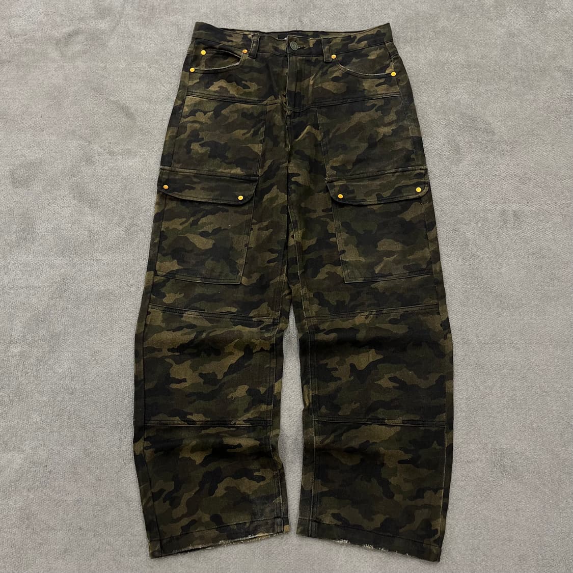 46 페이탈리즘 밀리터리 카모 바지 상품이미지1