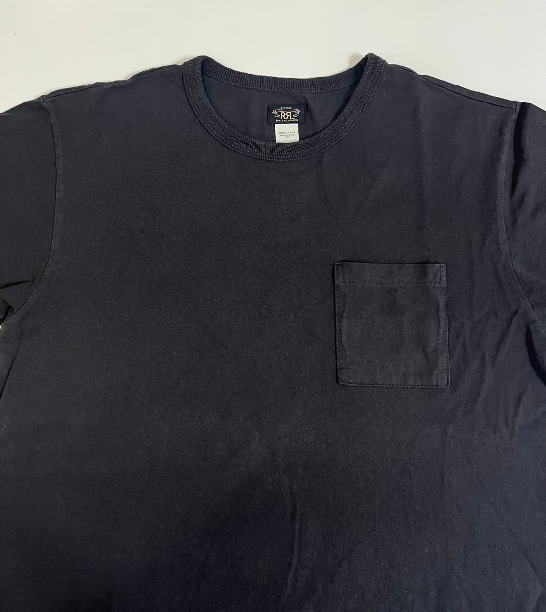 RRL 더블알엘 made u.s.a 가먼트 다이 포켓 티셔츠/m 상품이미지3