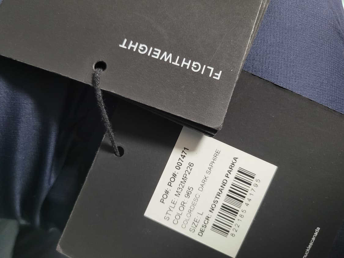 [새상품]무스너클 덕다운롱패딩 노스트랜드 파카L(105-110) 상품이미지6