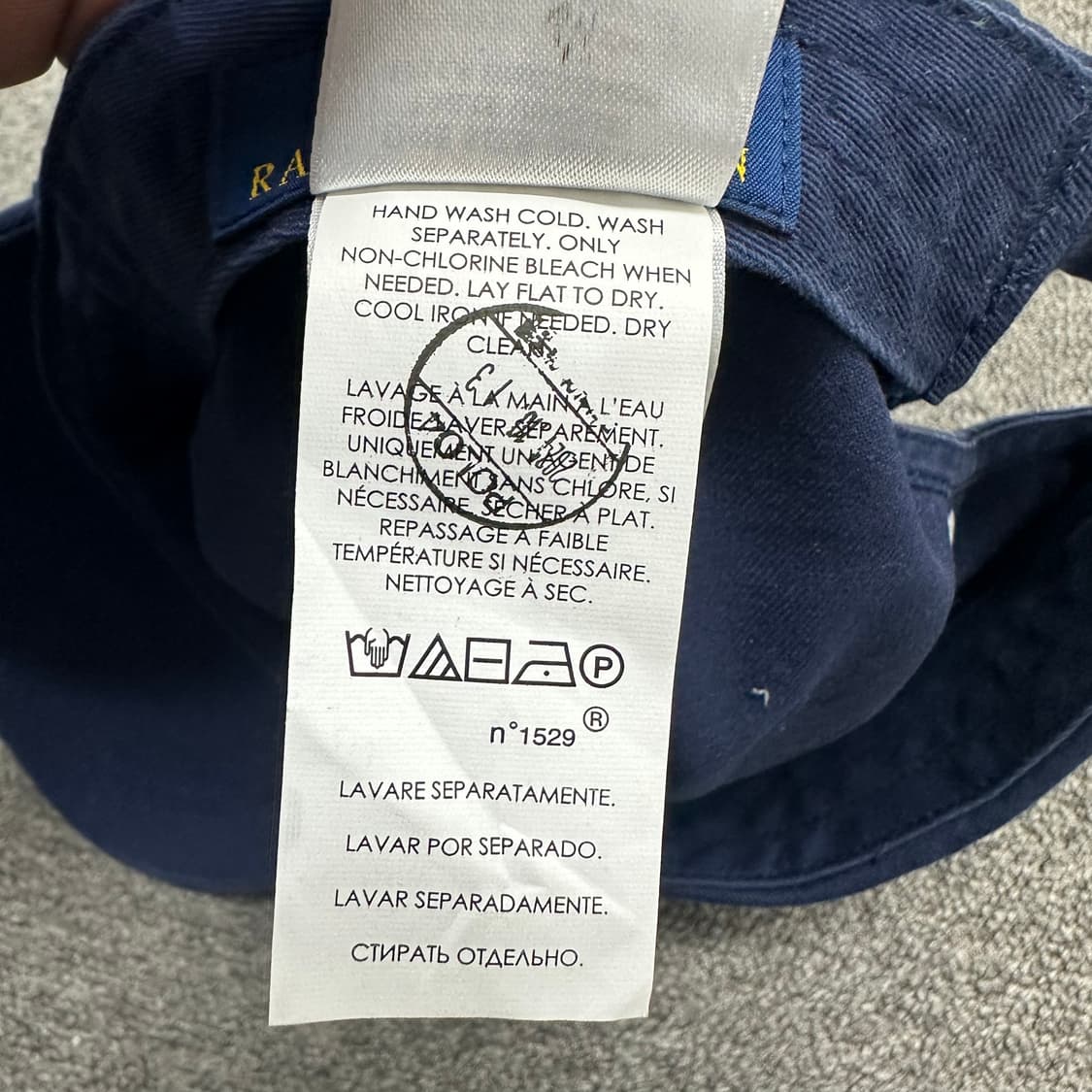 폴로랄프로렌 큐알 신형 볼캡 상품이미지6