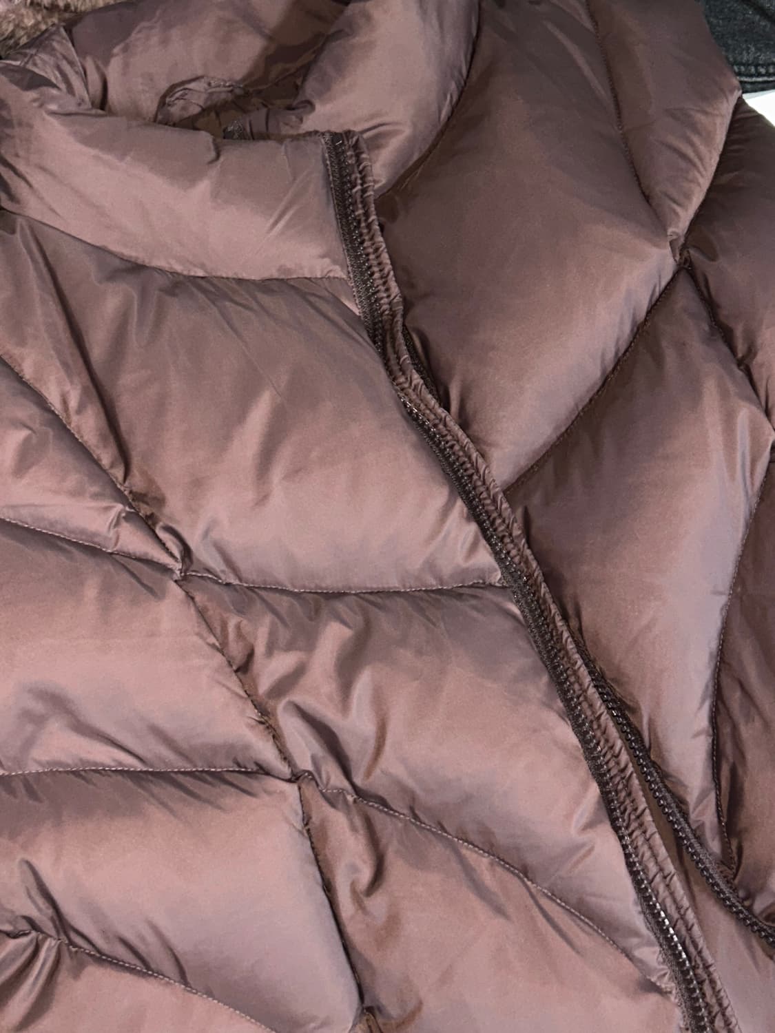 노매뉴얼 덕다운 베스트 패딩조끼 브라운 L 상품이미지3