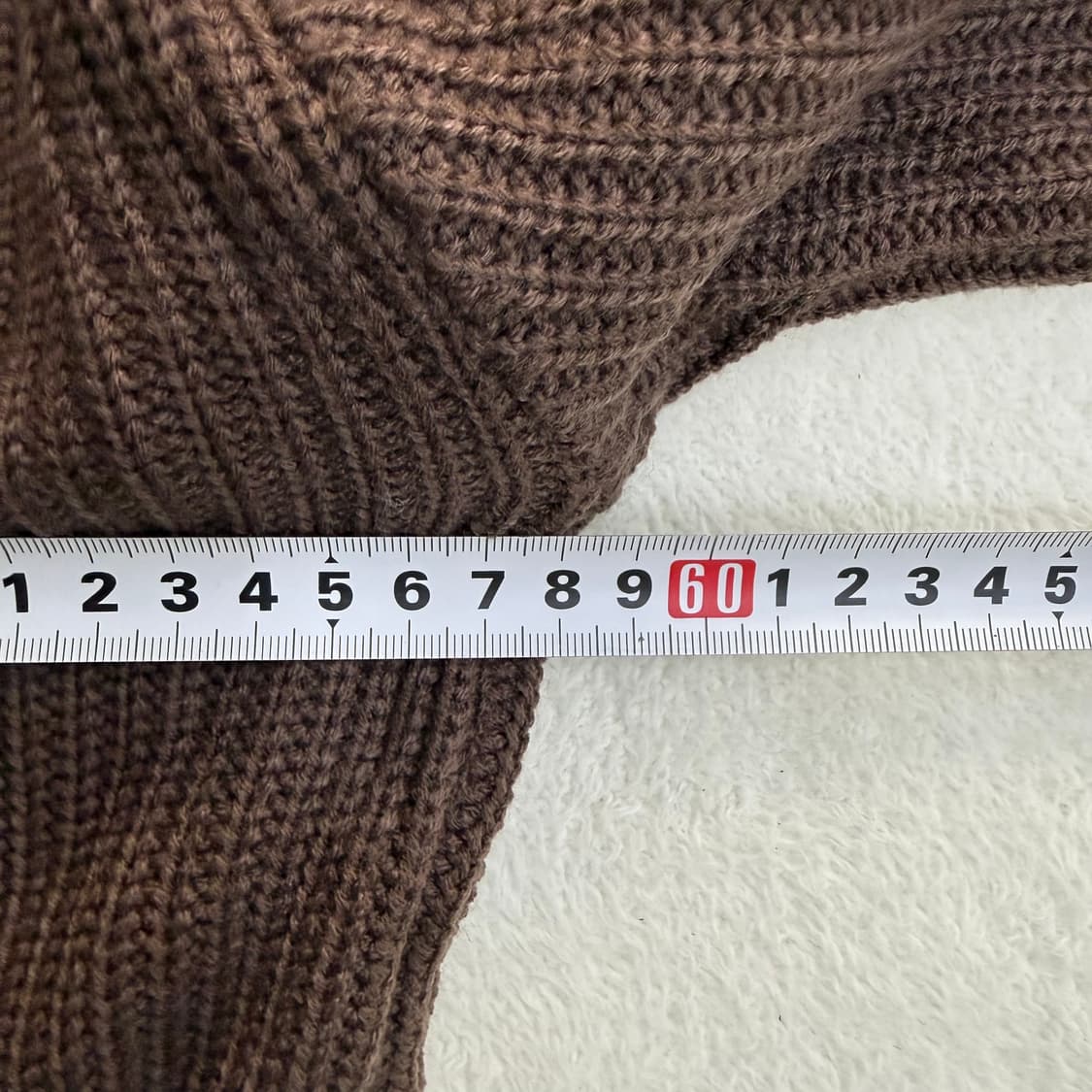 M 미니멀코드 세미오버 라운드 니트 0401T 상품이미지5