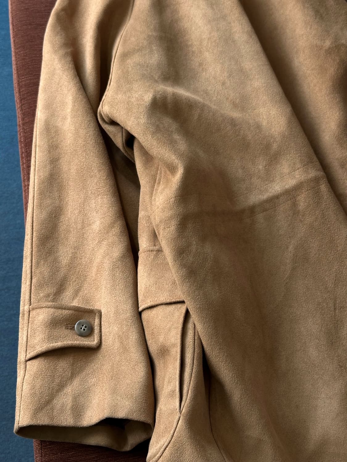 Fake suede 2way liner bal collar coat 상품이미지6