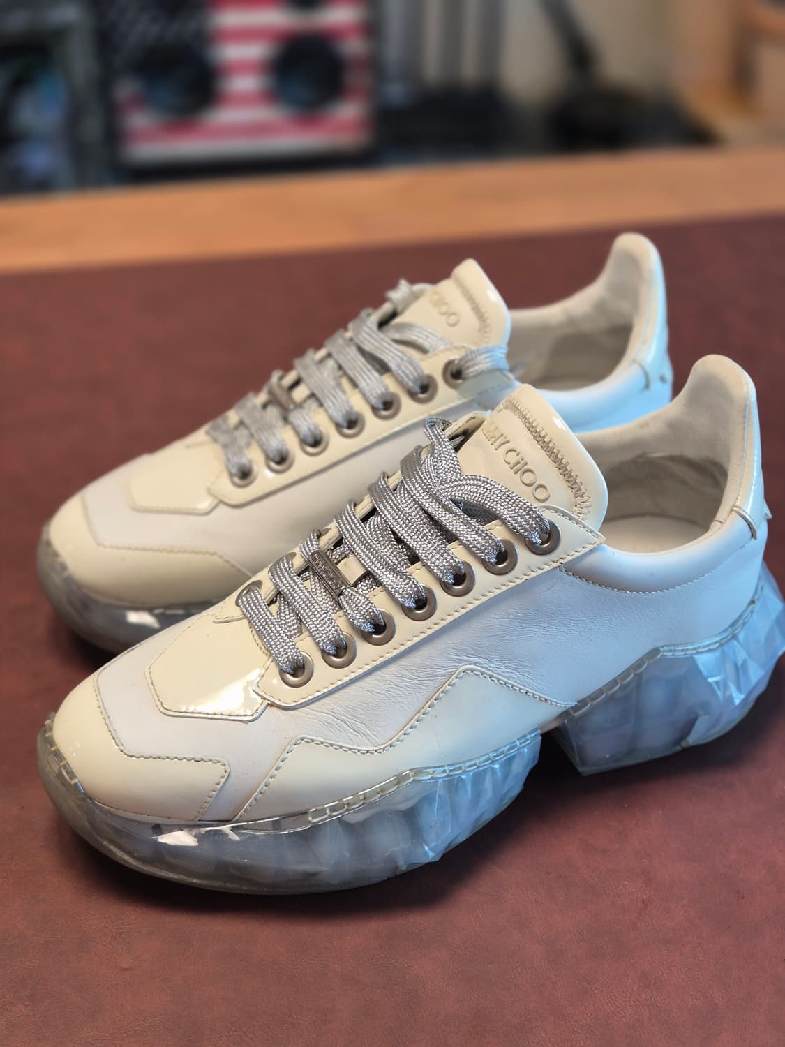 245-250(38) 정품 지미추 다이아몬드  상품이미지2