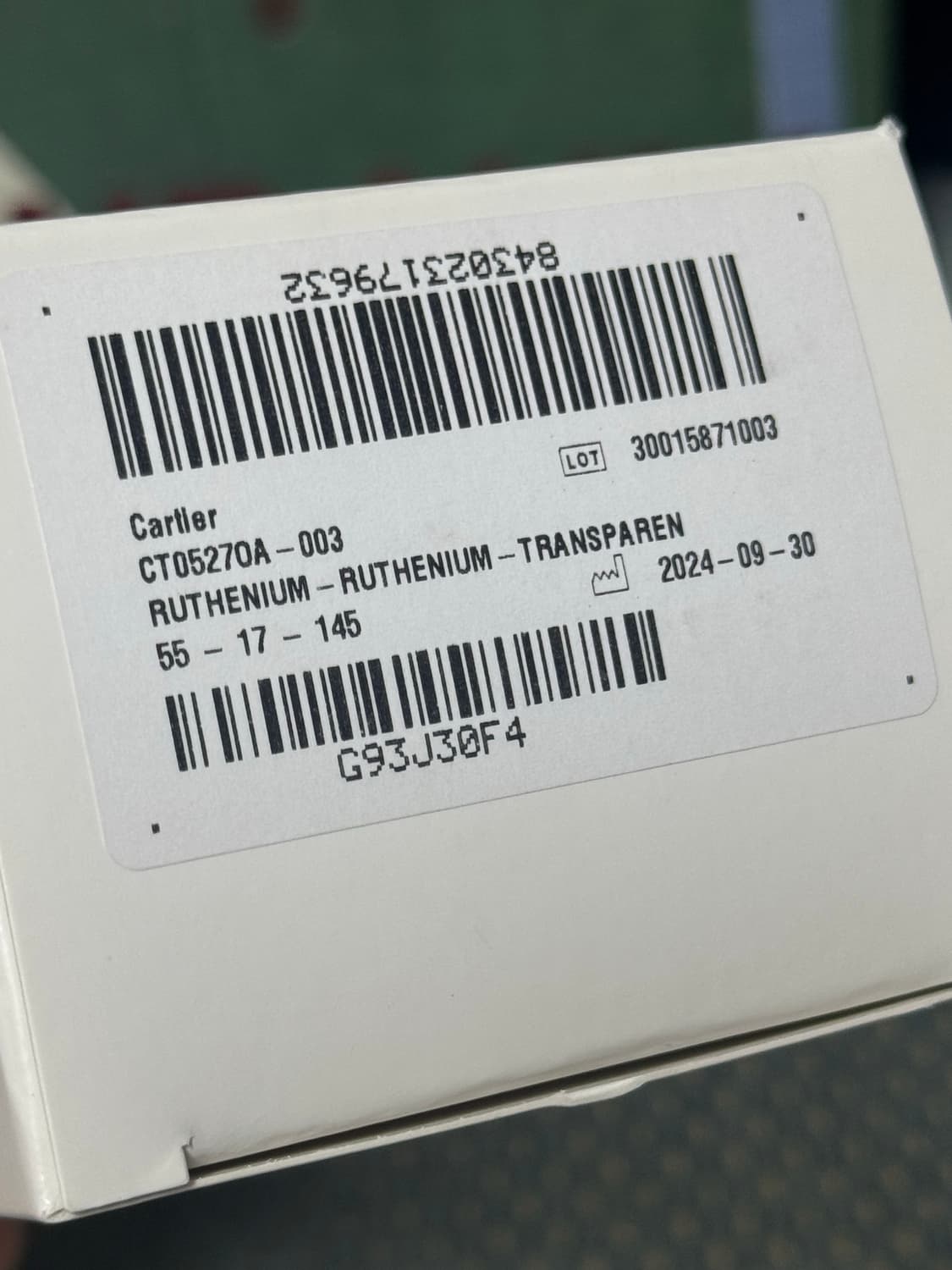 까르띠에 CT0527OA 003 RUTHENIUM 상품이미지7