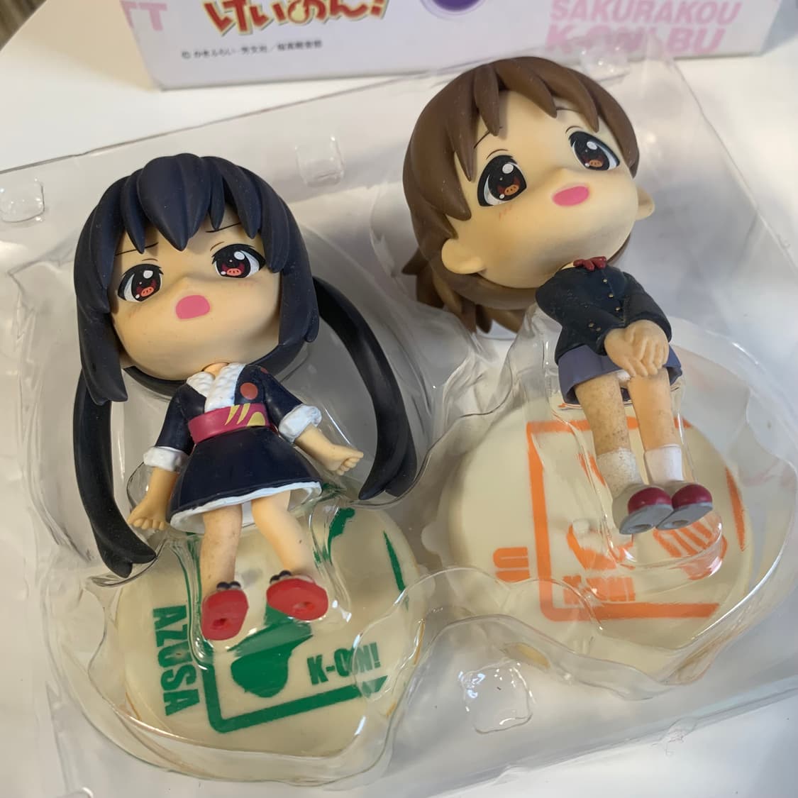 케이온 아즈사&우이 SD 피규어 세트 상품이미지3