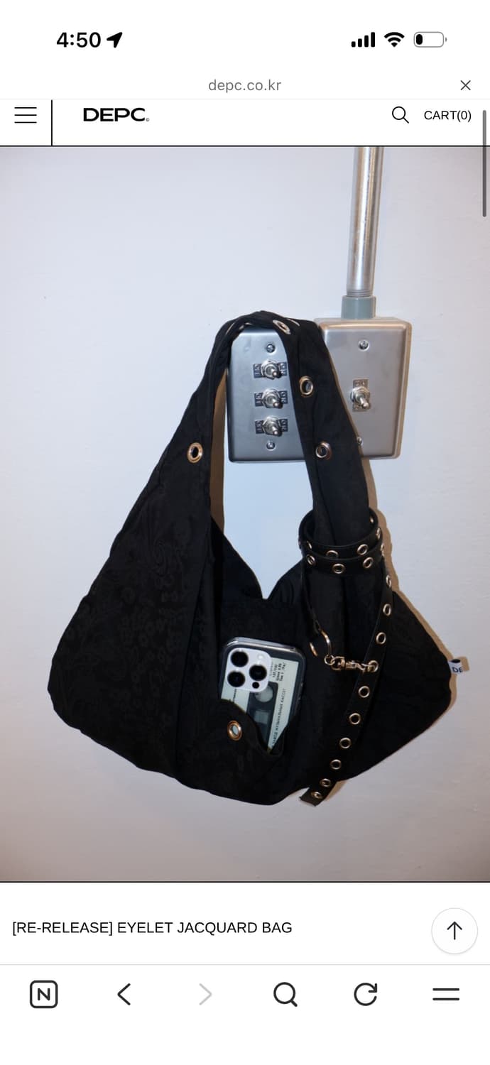 뎁크 DEPC EYELET JACQUARD BAG 상품이미지1
