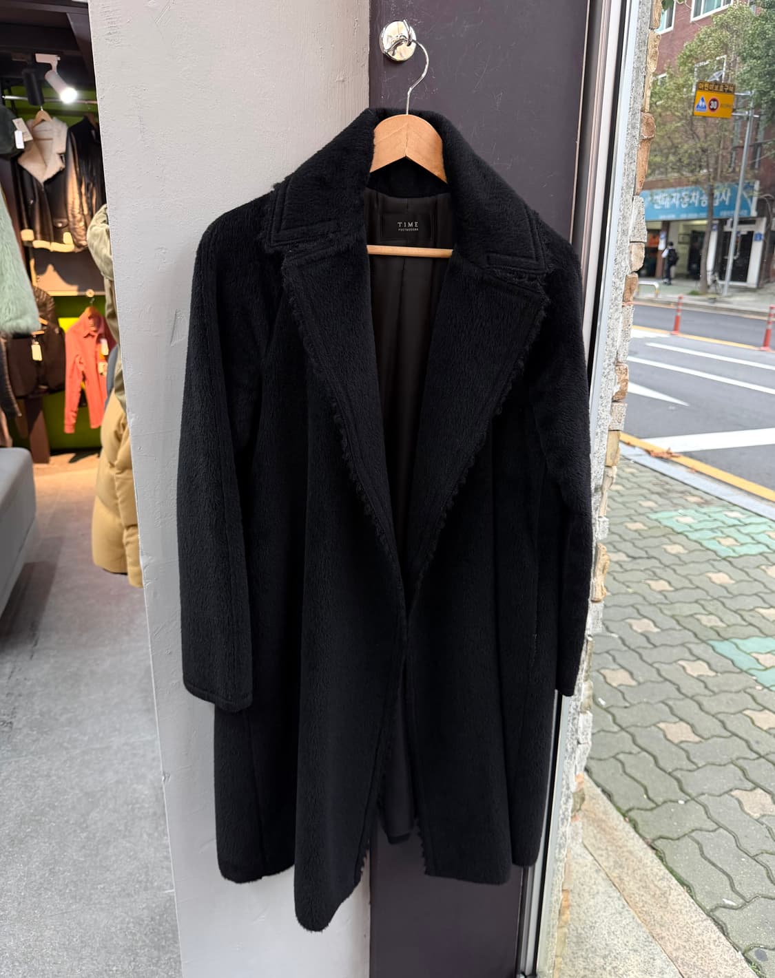 F/ 타임 라마울 패딩 롱코트 자켓 상품이미지3