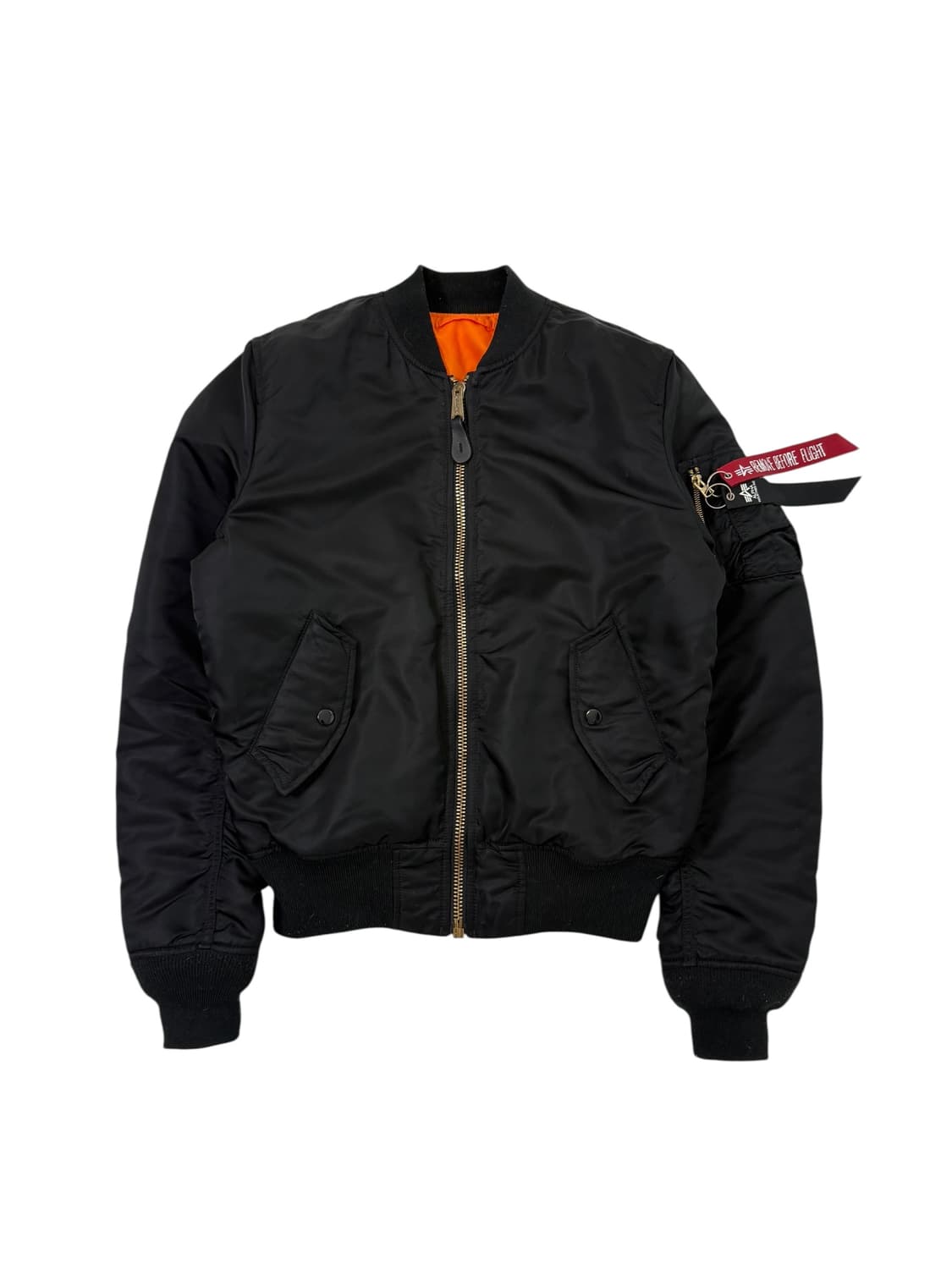 알파 인더스트리 블랙 항공 점퍼 상품이미지5